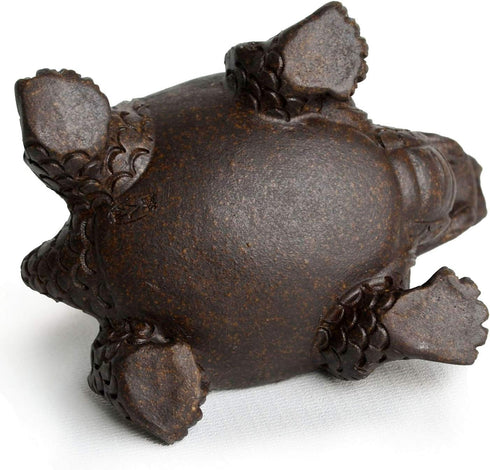 Chinese Dragon Turtle Tea Decoration - Pet Zisha Clay Lucky Fengshui Home