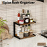 MARTY 2 12.6"x7.7" Counter Countertop, Tier Shelf Organizer Kitchen Spice Rack for Coffee Station Organizer for Mugs
