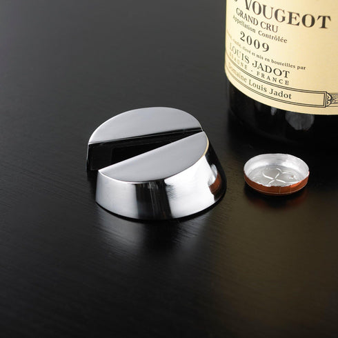 Wine Enthusiast 6-Blade Foil Cutter - Stainless Steel Wine Opener Accessory for Quick Precision Foil Removal