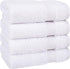Cotton Paradise 100% Cotton Turkish Washcloth Set - 4 Piece Soft Absorbent Small Hand Face Towels