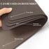 Set 6, 1217 Inch BLESWIN Faux Leather Placemats, of -Double Side Texture Color Table Mats, Heat-Resistant, Waterproof