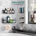 5-Pack 5-Pack, Veken Rustproof & Waterproof Shower Caddy No Drilling Adhesive Corner Shower Shelves, Rack For Inside