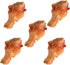 5 Pack Simulated Chicken Legs Fake Food Model Simulated Model Lifelike Fake