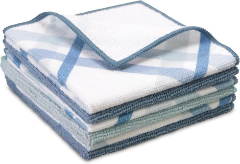 S&T INC. Dish Cloths for Washing Dishes, Microfiber Cleaning Cloth for Home,