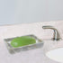 nu steel Stone Hedge Resin Decorative Dish Tray for Bathroom, Kitchen Sink, Marble Design (RES566-3H)