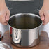 Pomya Stock Pot with Lid, Stainless Steel Pot for Soup, Stew, Seafood, Cooking Container (Large 43x43cm/16.92x16.92in)