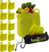 BagPodz Sturdy Reusable Grocery Bags Foldable and Washable - Made From RipStop Nylon