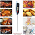 Meat Food Thermometer, Digital Instant Read Cooking Kitchen BBQ Grill Thermometer for Liquids, Pork, Baking
