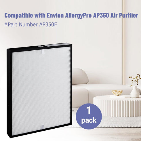 AP350 Replacement Filter for Envion Allergy Pro AP350 Air Purifier, True HEPA (H13)