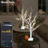 2FT 18 Dimmable, 2 Pack Smart Birch Tree with LED Lights, Bluetooth App Controlled, Modes, Timer, Music Sync, Warm