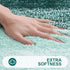 OLANLY Bathroom Rug Mat 24x16, Extra Soft and Absorbent Microfiber Bath Rugs, Non-Slip Plush Shaggy Bath Carpet, Machine Wash Dry, Bath Mats for Bathroom Floor, Tub and Shower, Blackish Green