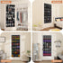 40 Closet Closet 1 Pack FENTEC Large Pockets Over The Door Shoe Organizer, Mesh Hanging Shoe Organizer Shoe Rack