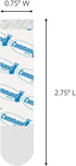 Medium Clear Hooks, 9 Refill Strips, 9 Count