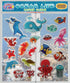 Ocean Sea Animal Gel Window Clings for Kids - Reusable Window Stickers for Toddlers, Gel Clings Decals for Home Car