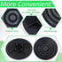 8 inch 360 (1 Cinvo Turntable Rotating Caster Spinner Non Skid Lazy Susan Heavy Duty Rotating Swivel Stand for Model