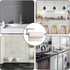 Paper Towel Holders, Self-Adhesive Under Cabinet Mount, Stainless Steel, for Kitchen, Pantry, Sink, Bathroom, Silver
