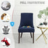 Wingback Side Chair Cover Stretch Dining Accent Chair Covers Slipcovers with Arm Reusable Printed Sloping Arm Chair