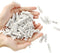 Mini Photo Clips, 128 Pcs Small Wooden Clothespins, 1.4 Inch for Baby Cloth, Pictures