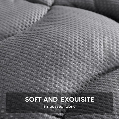 SLEEP ZONE Cooling Queen Mattress Topper, Premium Zoned Cool Mattress Pad Cover, Breathable Washable, Deep Pocket