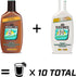 2 Pack (16 oz GoPong Tropic Tan Sunscreen Bottle Flask Total) - Hidden Alcohol Travel Flasks - Secret Liquor Containers