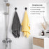 Set, 8 Set SEMAXE Bath Towel Piece Towel for Bathroom, Quick Dry Cotton Towels with Hanging Loops, Easy Care, Yellow