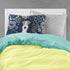 Caroline's Treasures BB5098PILLOWCASE Blue Flowers Wire Haired Fox Terrier Standard Pillowcase, Super Soft