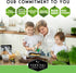 5-Variety Pack Pack Microgreens Seeds for Sprouting Mustard, Mung Bean, Curled Cress, Clover & Lettuce Seed for Indoors