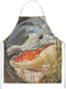 Caroline's Treasures JMK1138APRON Alligator Apron for Cooking, Baking, Crafts, Gardening - Unisex, Large, Multicolor