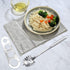 3 Pieces Stainless Steel Spaghetti Server Set, Pasta Tong, Spoon Server Fork, Kitchen Cooking Utensil Set