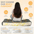 36 Inch, 36x14x4) ROFIELTY Bench Cushion Non-Slip Tufted Bench Cushion for Indoor Furniture for Bay Window, Entryway