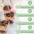 290 Pack 5 oz Plastic Dessert Cups with Lids, Clear Appetizer Cups with Spoons Square Mini Shooter Dessert Fruits Cups