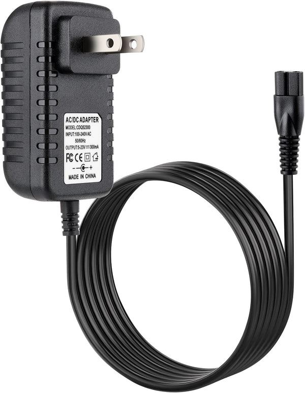 Bissell 3079 AC Power Charger Replacement, Compatible with Bissell 3079 Featherweight Cordless Vacuum Cleaner (1 Black)