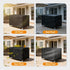 54 inch 55"L 19"W 36"H Outdoor Prep Table Cover with Split Zipper, Waterproof Outdoor Bar Cover For Wicker Outdoor