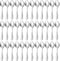 Unokit 36-Piece Silverware Set, 6.7 inch Stainless Steel Dinner Spoons, Dessert Spoon, Tablespoon, Mirror Polished,