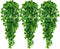 Ageomet 3pcs Artificial Hanging Plants, 3.6ft Fake Ivy Vine for Indoor Outdoor Wall House Room Decoration (No Baskets)