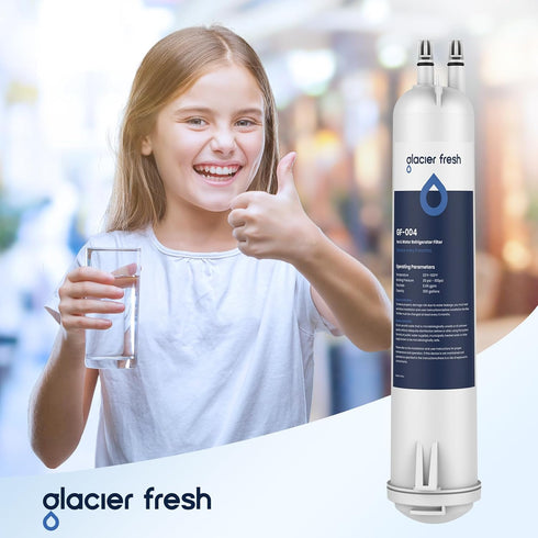 GLACIER FRESH 4396841 Refrigerator Water Filter Compatible with EDR3RXD1, 1 Pack