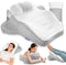 ZIKEE Ergonomic Multi-Positional Wedge Pillow for Stomach Sleepers, Scientific Zoning Design for