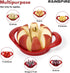 Rainspire 8 8 Apple Cutter Slices, Blade Apple Slicer and Corer, Apple Corer Tool with Stainless Steel Blades, Super