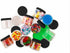 Healthy Packers 4oz Plastic Jars with Lids, Small Clear Lotion Containers, 12 Pack Cream and Cosmetic Jars (Black)