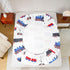 Sets Erosebridal Cartoon Train Bedding Red Blue Train Fitted Sheet for Boys Child,Kids Vehicles Bed Sheets Kids Car
