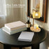 Comgrenwind Set 3 Modern Decorative Books, of Linen Fake Books Storage Box Decoration, Aesthetic Coffee Table