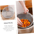 Stainless Steel Rice Basket Noodle Strainer, Large Strainer Washing Machine Filter, Vegetable Washing Basket, Fruits