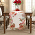90 inches Gingerbread Table Runner Christmas Runners Embroidered Decorations Candy Cane Long for Kitchen Dinning Coffee