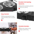 Moclever Hot Plate Electric Stove, 2000W Portable Cooking Stove with 5 Levels of Adjustable Temperature