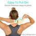 Vive Cervical Collar Neck Brace for Neck Pain Support, Soft Foam Brace for Pain Relief, Comfortable Corrector Wrap