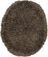 Garland Rug 3 Set Set Serendipity Brown Chocolate Piece (Toilet Cover, Contour Rug, Bath Rug) Shaggy Nylon Washable