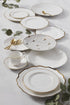 Lenox White Trianna Gold Salad Plate - 1.27 LB