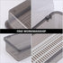 PRETYZOOM Box Storage Container - Grilling Utensils Holder with Lid for Chopsticks and Spatula Storage