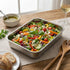 REL (14.4" 10.4" 2.6"), 304 (18/10) Deep Stainless Steel Baking Pan & Roasting Pan Rectangular Sheet Pan for Yogurt