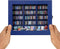 MACEVIA Shake Away Your Anxiety Mini Bookshelf, Miniature Wooden Bookshelf Decor with